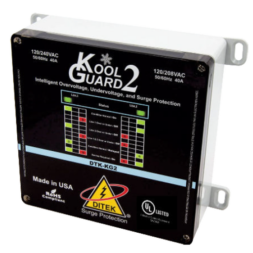 Ditek DTK-KG2 Kool Guard Series Intelligent Voltage Monitoring - Edmondson Supply