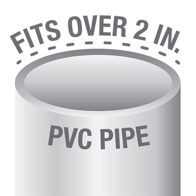 Oatey® 42045 2 in. PVC Solvent Weld Shower Drain with Snap-In Stainless Steel Strainer - Edmondson Supply