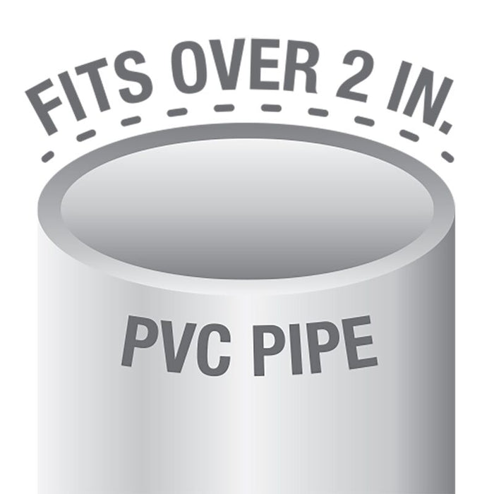 Oatey® 42045 2 in. PVC Solvent Weld Shower Drain with Snap-In Stainless Steel Strainer - Edmondson Supply