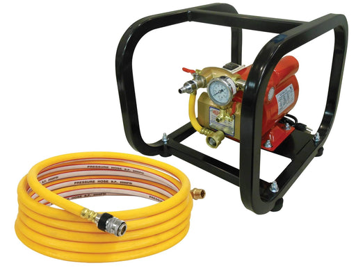 Reed Mfg EHTP500C Electric Hydrostatic Test Pump with Cage, 500 psi, 110V - Edmondson Supply