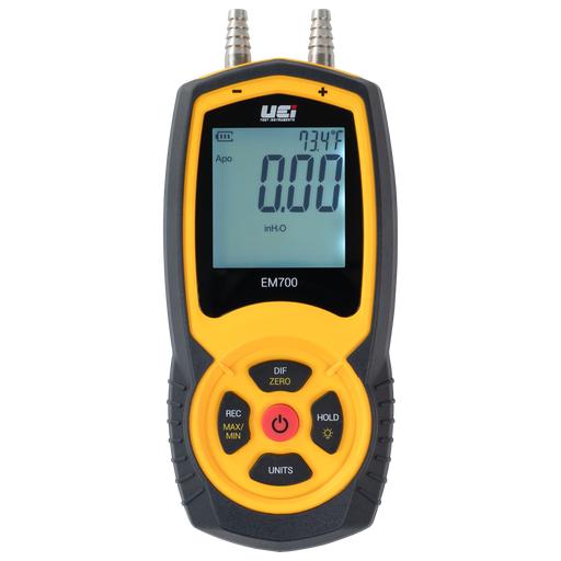 UEi EM700 Differential Manometer - Edmondson Supply