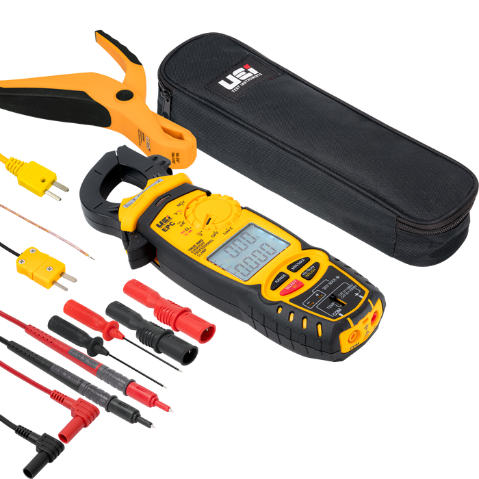 UEi EPCCOMBO Everyday Professional Clamp Meter with ATTPC4 Pipe Clamp - Edmondson Supply