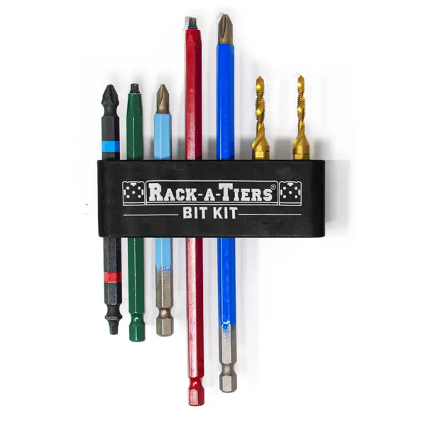 Rack-A-Tiers 72710 Racky Bit Finishing Kit - Edmondson Supply
