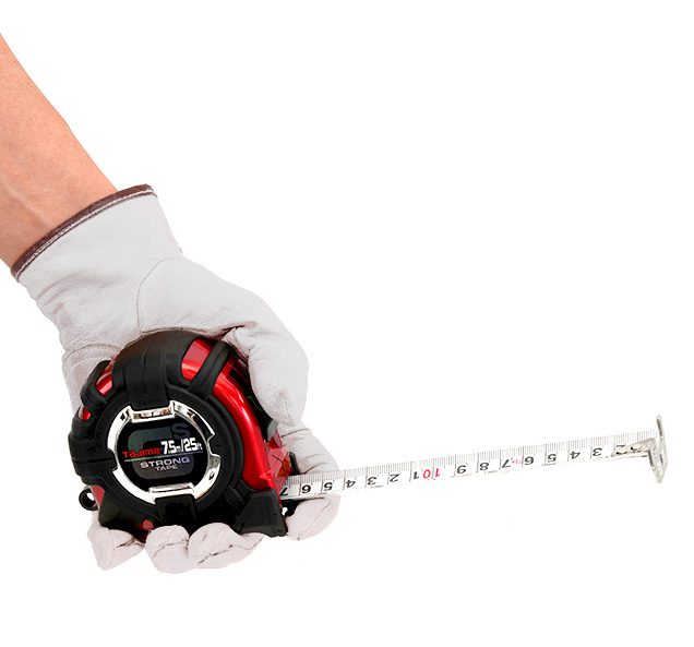 Tajima GS-MC25/7.5MBW GS-LOCK™ HORNED MAGNETIC HOOK COMPATIBLE CLIP Tape Measure - 25 ft /7.5 m - Edmondson Supply