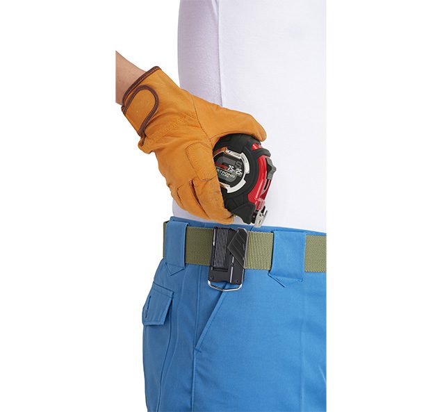 Tajima GS-MC25/7.5MBW GS-LOCK™ HORNED MAGNETIC HOOK COMPATIBLE CLIP Tape Measure - 25 ft /7.5 m - Edmondson Supply