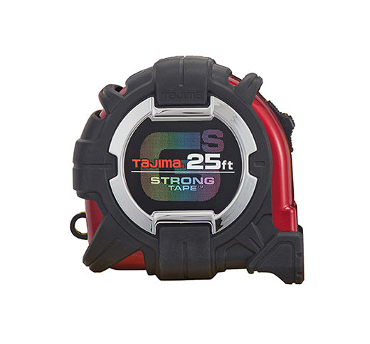 Tajima GSSF-25BW GS Lock™ SAFETY BELT HOLDER™ Tape Measure, 25-foot - Edmondson Supply