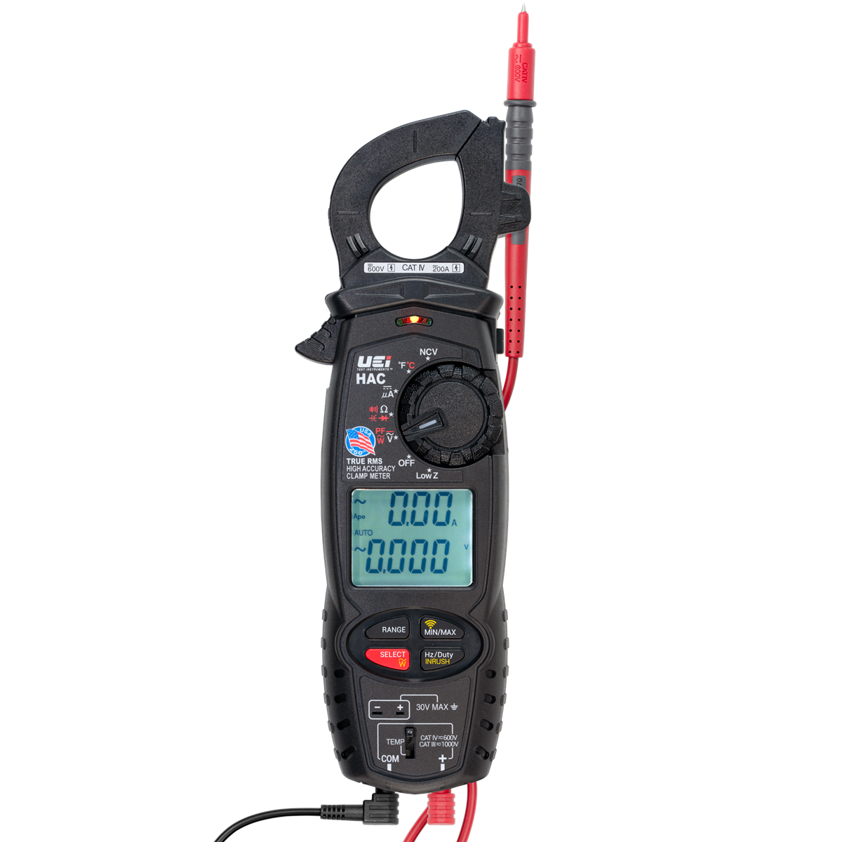 UEi HACCOMBO Commemorative Edition High Accuracy Clamp Meter w/ATTPC4 Pipe Clamp - Edmondson Supply