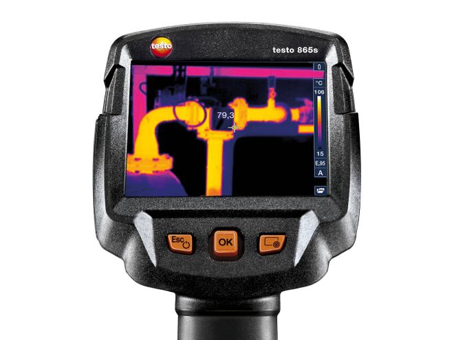 Testo 0560 8684 868s - Thermal imager (160 x 120 pixels, App) w/Wireless Connectivity - Edmondson Supply