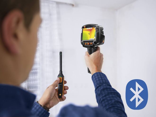 Testo 0560 8716 871s - Thermal imager (240 x 180 pixels, App) w/Wireless Connectivity - Edmondson Supply
