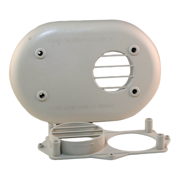 DiversiTech HVENT-3 Horizontal Termination Kit, 3 inch - Edmondson Supply