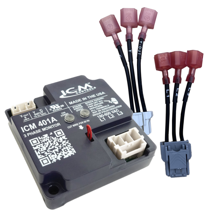 ICM Controls ICM401A 3 Phase Line Voltage Monitor - Edmondson Supply