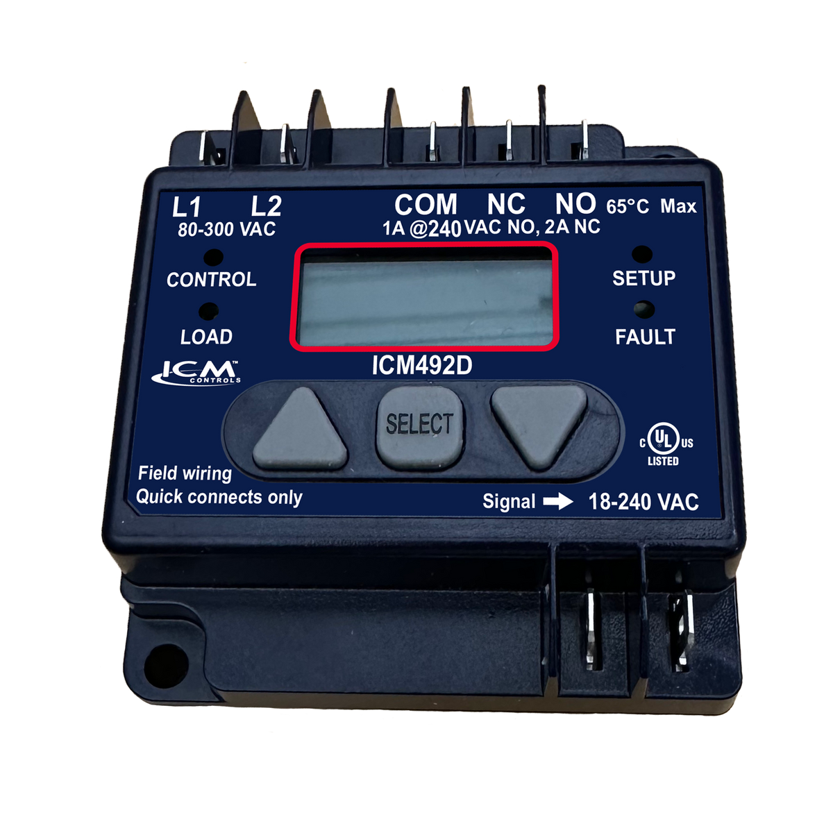 ICM Controls ICM492D Single Phase Line Voltage Monitor 80-300V Input ...