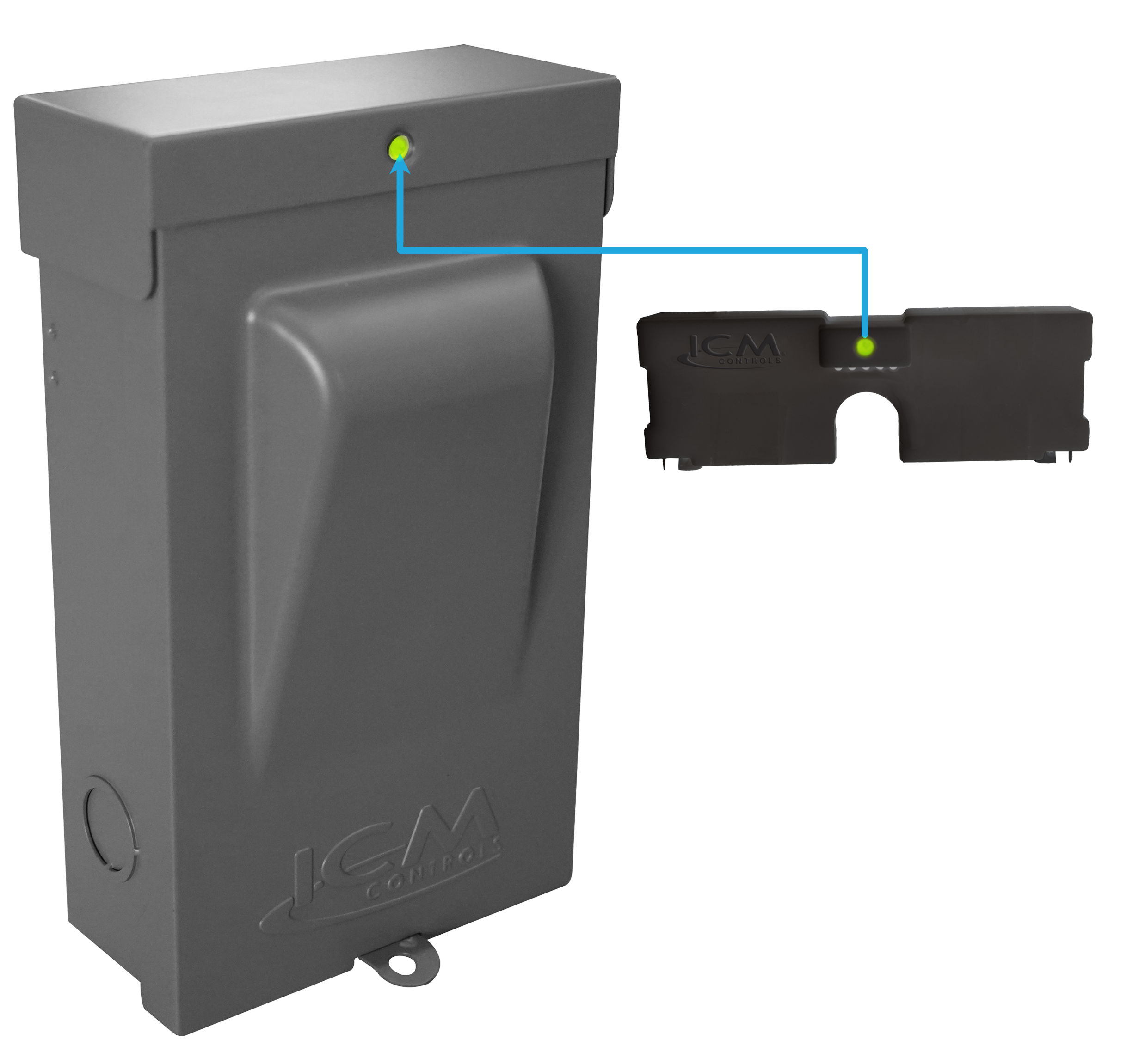 ICM Controls ICM495-30A 30 Amp Disconnect with Internal Surge Protection (Fused) - Edmondson Supply