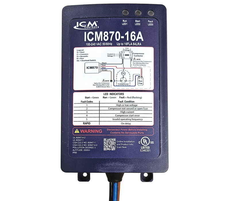 ICM Controls ICM870 Soft Start - Edmondson Supply