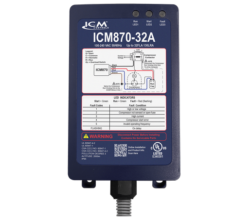 ICM Controls ICM870-32A Soft Start - Edmondson Supply