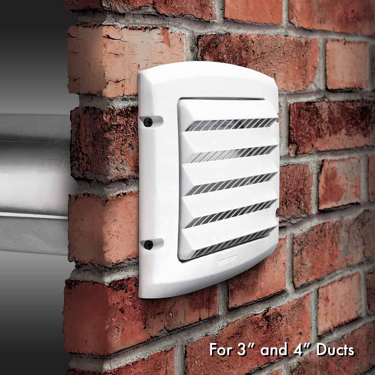Dundas Jafine IH6WXZ 6" ProVent Intake Hood, White - Edmondson Supply