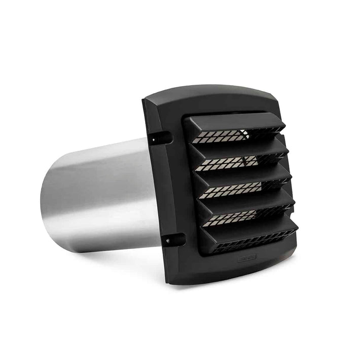 Dundas Jafine IH6BLKXZ 6" ProVent Intake Hood, Black - Edmondson Supply