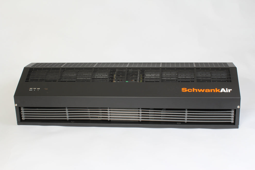 Schwank AC-1060-12-BK Breeze9 1200 Series 60" Electric Door Air Curtain - Edmondson Supply