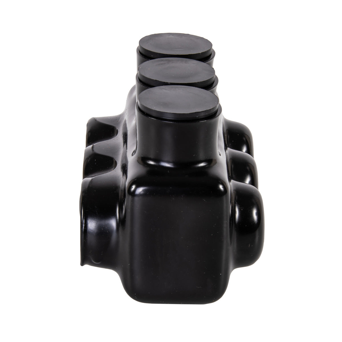 NSI Polaris IPL1/0-3 3-Port Black Multi-Tap Pre-Insulated Connector, 1/0-14 Gauge - Edmondson Supply