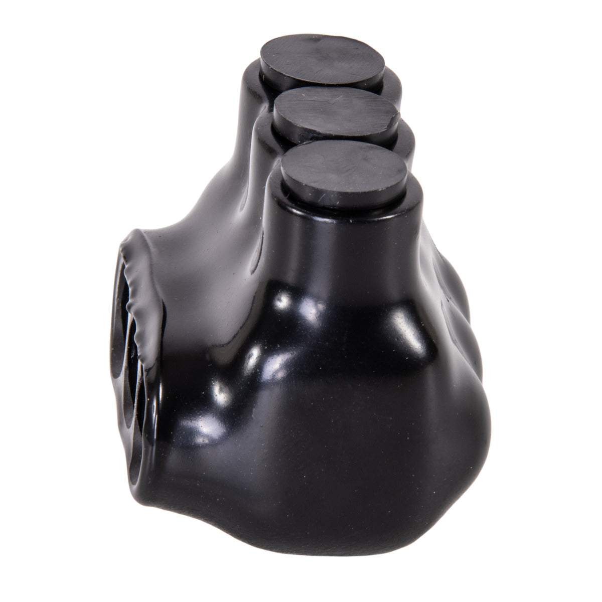 NSI IPL4-3 3-Port Black Multi-Tap Pre-Insulated Connector, 4-14 Gauge - Edmondson Supply