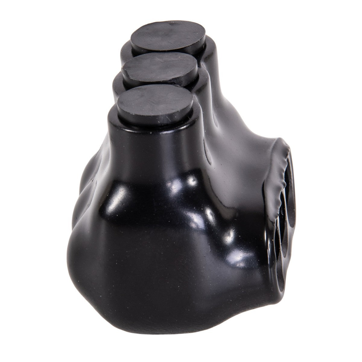 NSI IPL4-3B Polaris 3-Port Black Multi-Tap Pre-Insulated Connector, 4 AWG -14 AWG - Edmondson Supply