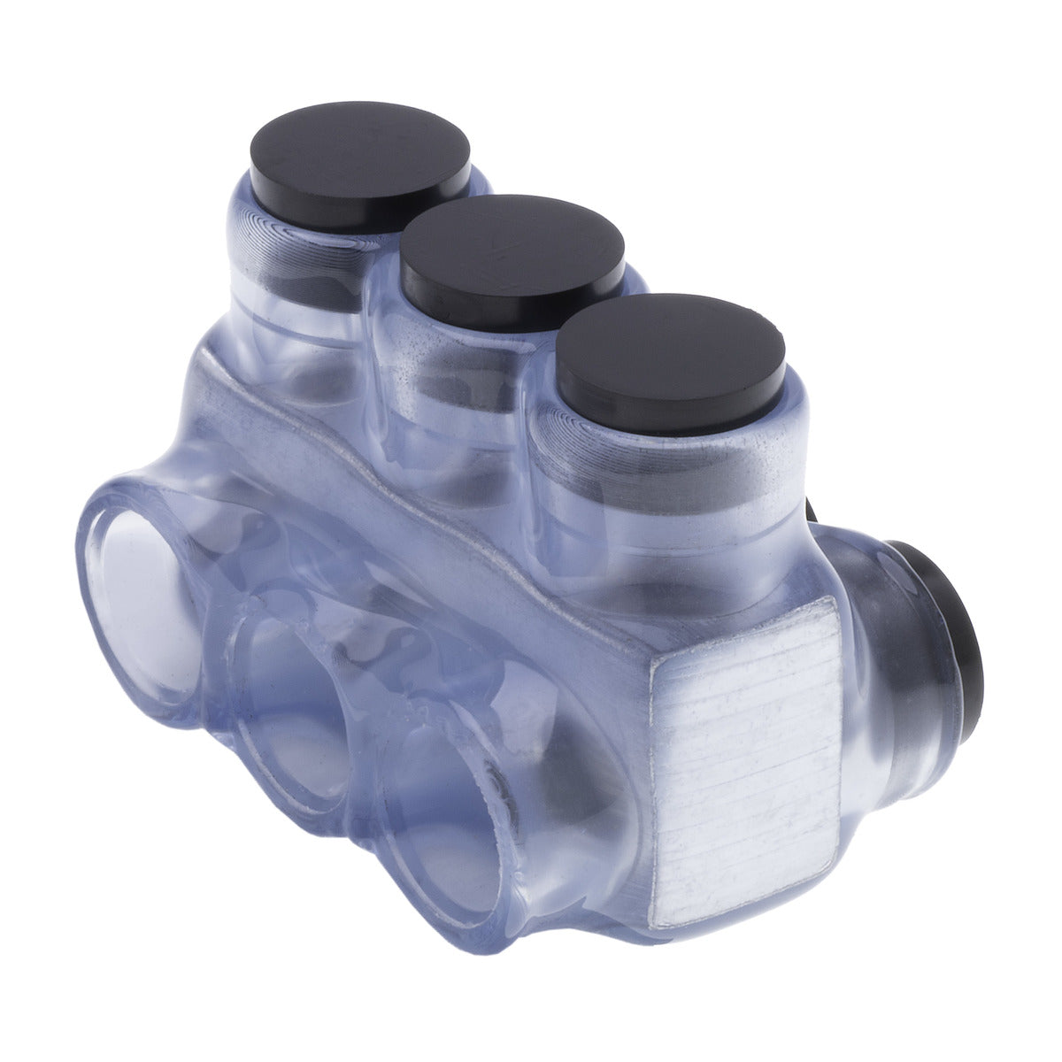 NSI IPLD1/0-3C 3-Port Clear Multi-Tap Pre-Insulated Connector, 1/0 AWG - 14 AWG - Edmondson Supply