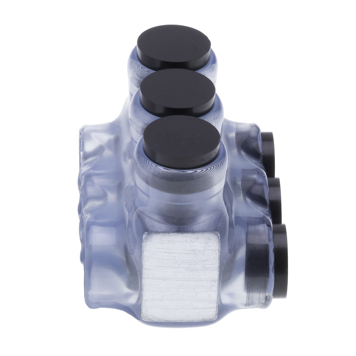 NSI IPLD1/0-3C 3-Port Clear Multi-Tap Pre-Insulated Connector, 1/0 AWG - 14 AWG - Edmondson Supply