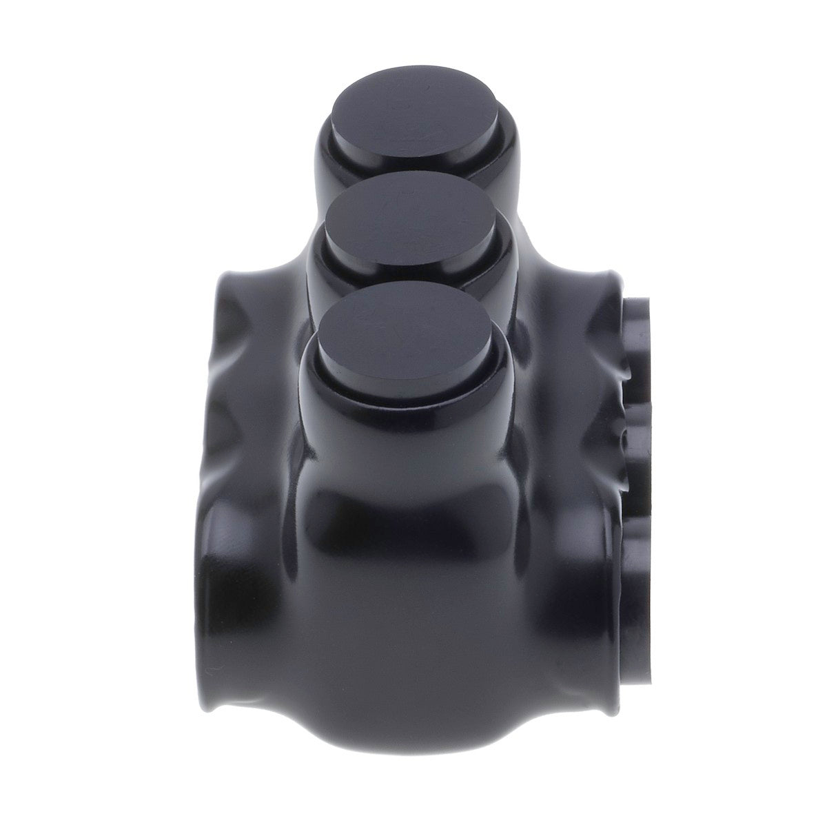 NSI IPLD1/0-3B Polaris 3-Port Black Multi-Tap Pre-Insulated Connector, 1/0 AWG - 14 AWG (Dual-Sided Entry) - Edmondson Supply