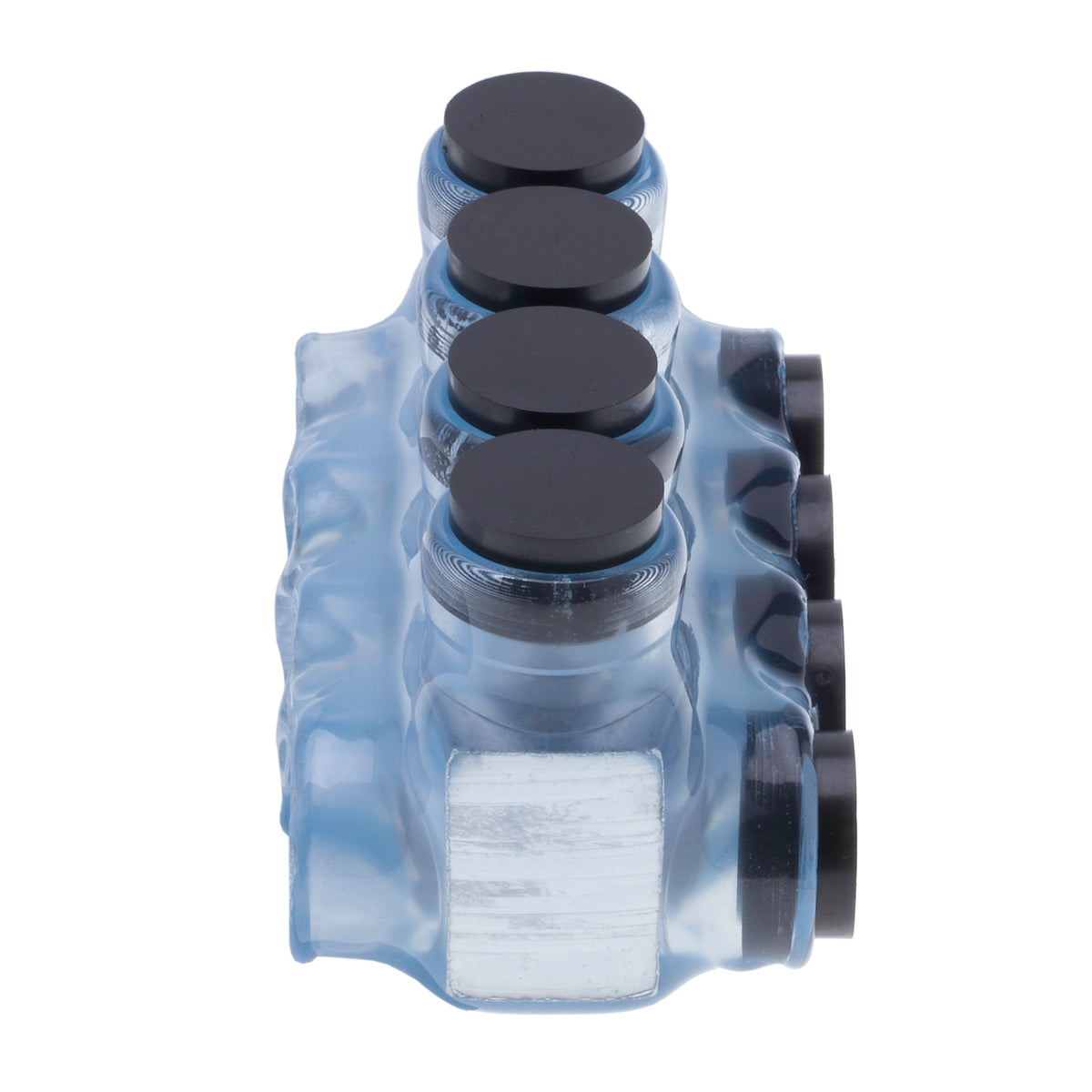 NSI IPLD1/0-4CB Polaris 4-Port Clear Multi-Tap Pre-Insulated Connector, 4-14 Gauge - Edmondson Supply