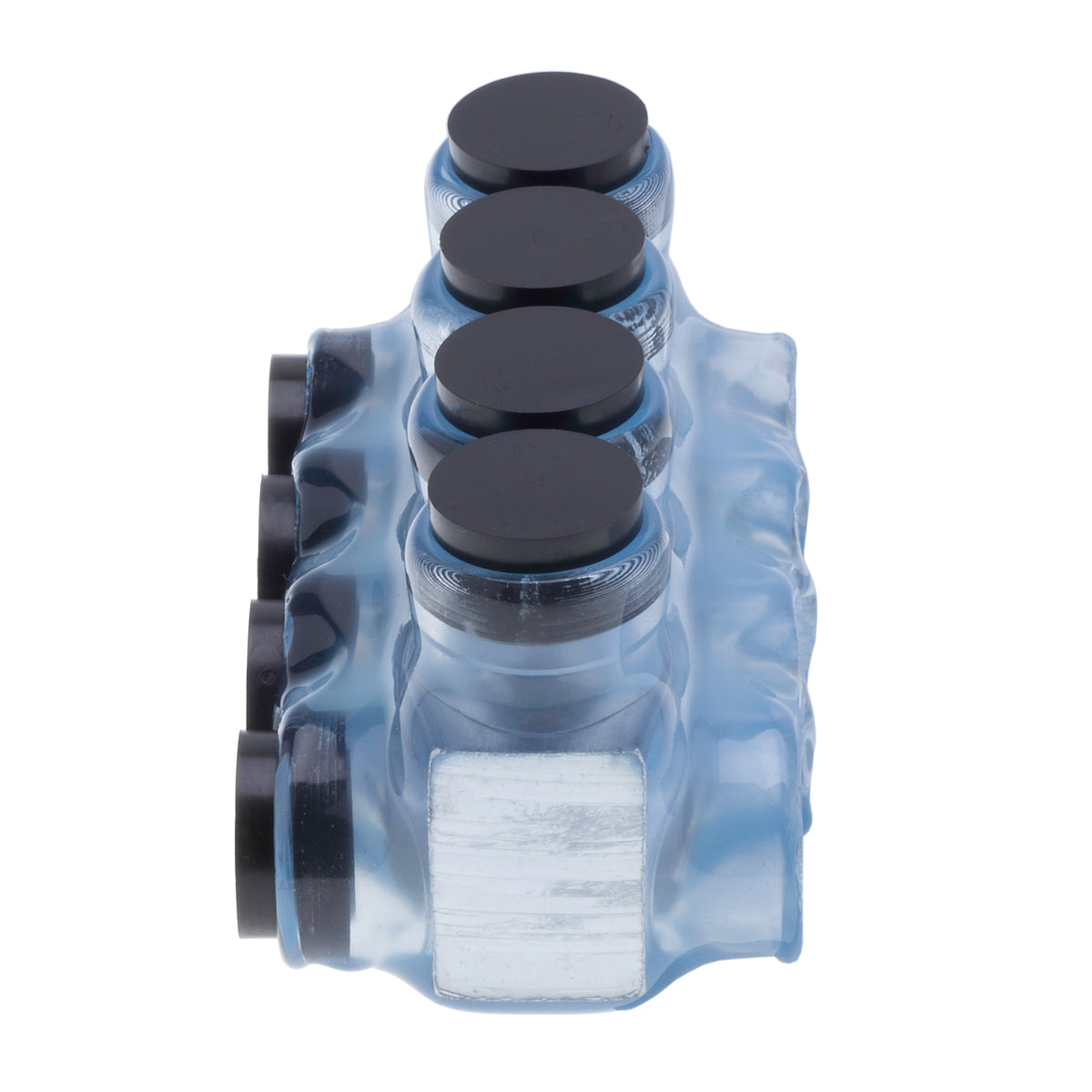 NSI IPLD1/0-4CB Polaris 4-Port Clear Multi-Tap Pre-Insulated Connector, 4-14 Gauge - Edmondson Supply