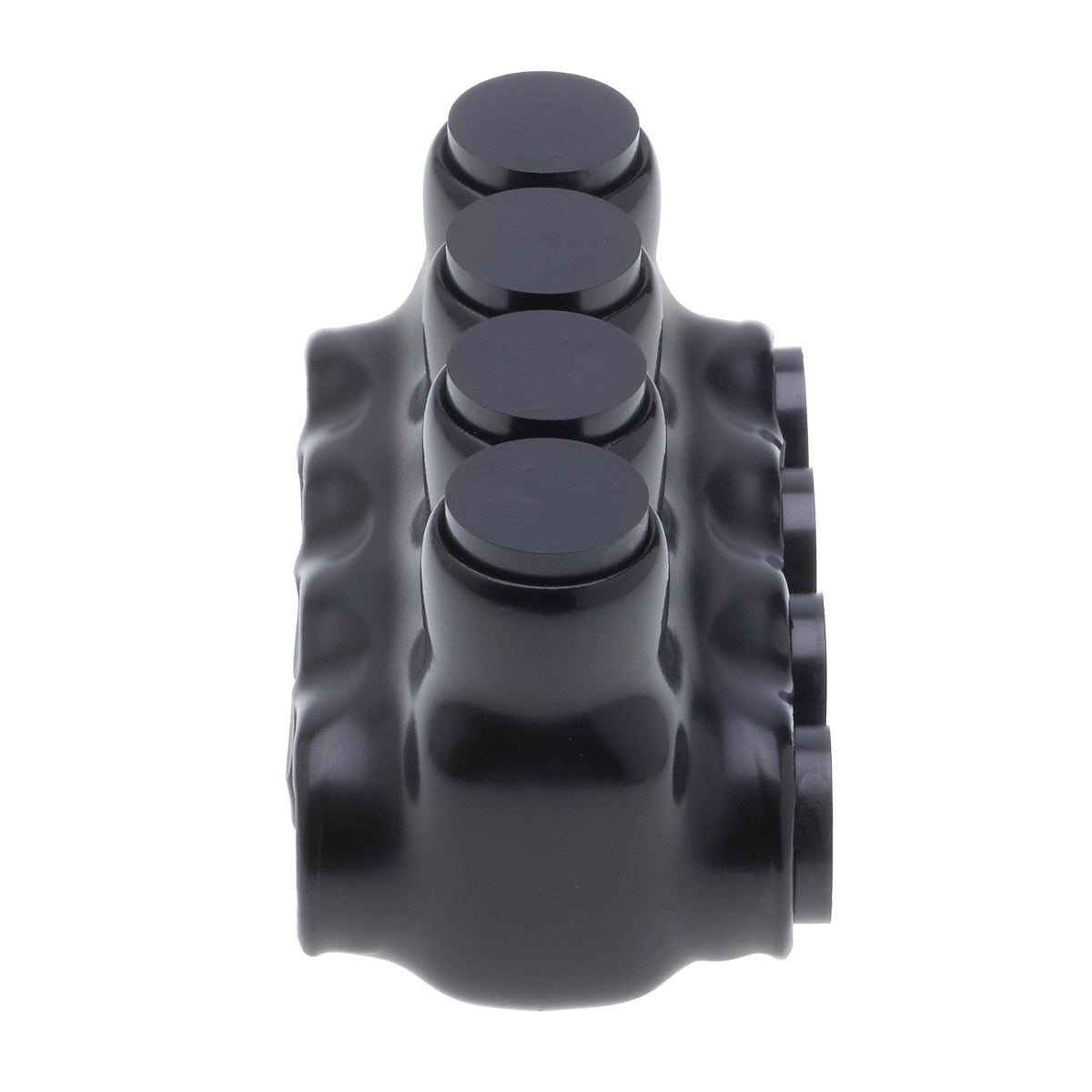 NSI IPLD1/0-4B Polaris 4-Port Black Multi-Tap Pre-Insulated Connector, 1/0 AWG - 14 AWG (Dual-Sided Entry) - Edmondson Supply