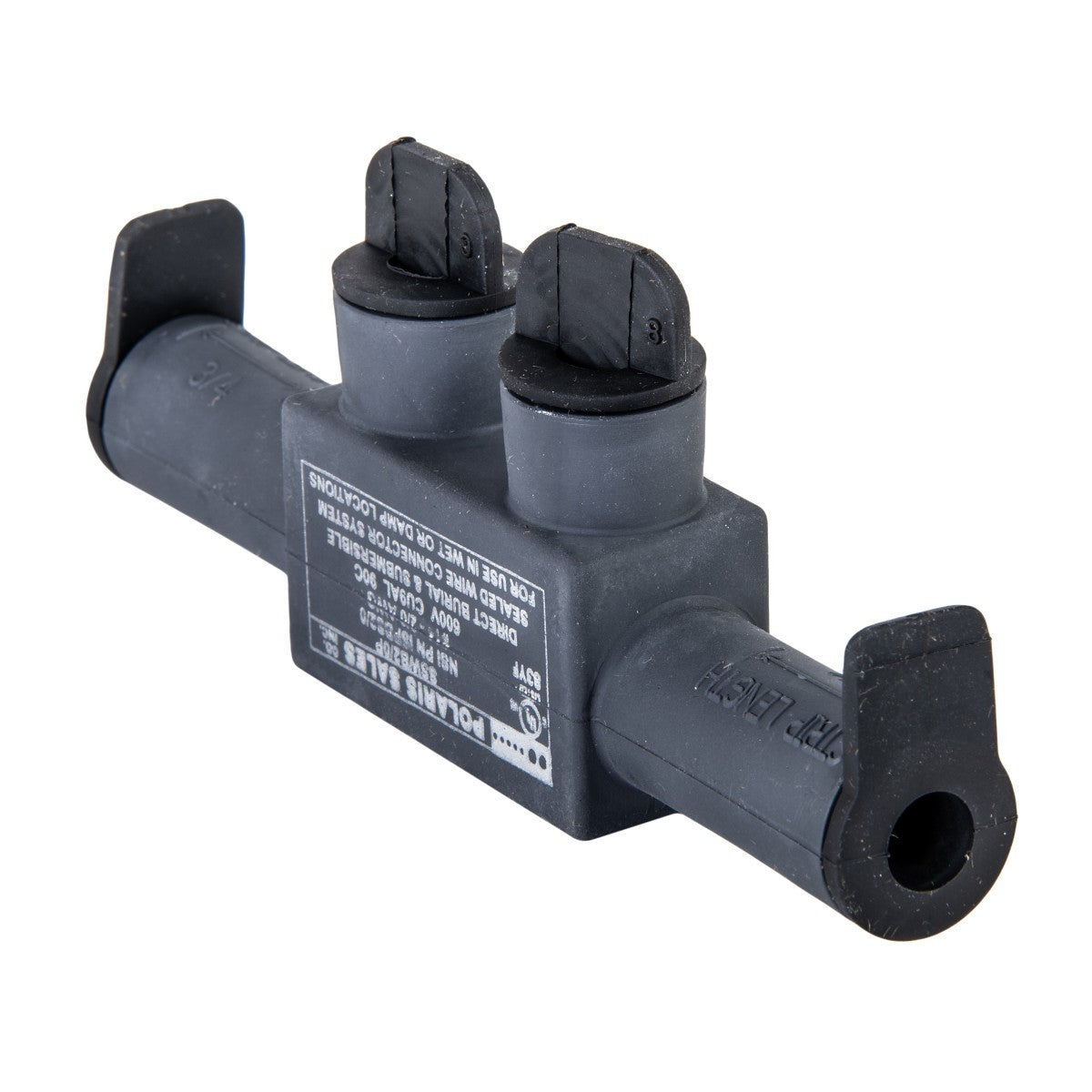 NSI ISPBS2/0B Polaris Submersible Pedestal Connector, 2 Port, 2/0 AWG – 14 AWG - Edmondson Supply