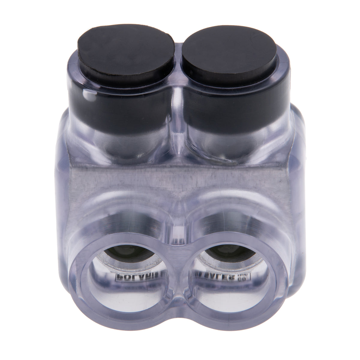 NSI IT-1/0CB Polaris 2-Port Clear Multi-Tap Pre-Insulated Connector, 1/0-14 AWG - Edmondson Supply