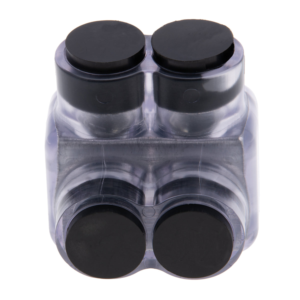 NSI IT-1/0CB Polaris 2-Port Clear Multi-Tap Pre-Insulated Connector, 1/0-14 AWG - Edmondson Supply