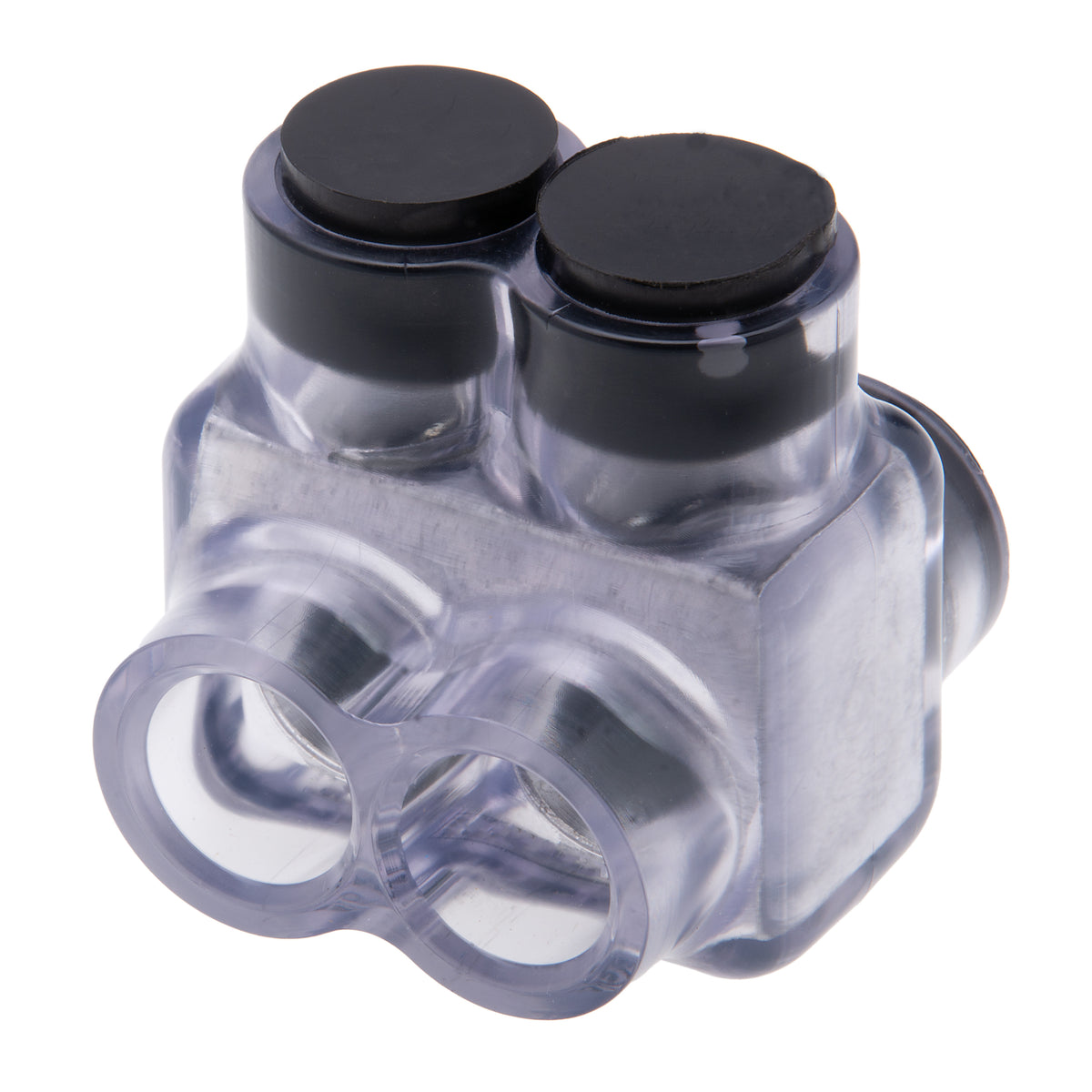 NSI IT-1/0CB Polaris 2-Port Clear Multi-Tap Pre-Insulated Connector, 1/0-14 AWG - Edmondson Supply