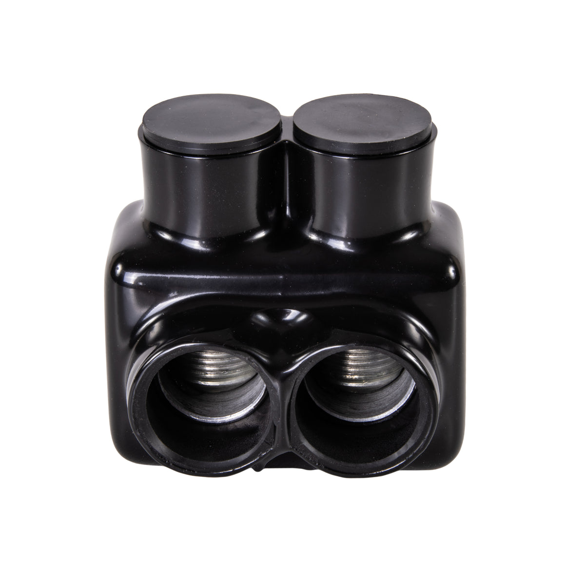 NSI IT-250B Polaris 2-Port Black 250 MCM – 6 AWG Polaris Insulated Tap Connector ( Dual Sided Entry) - Edmondson Supply