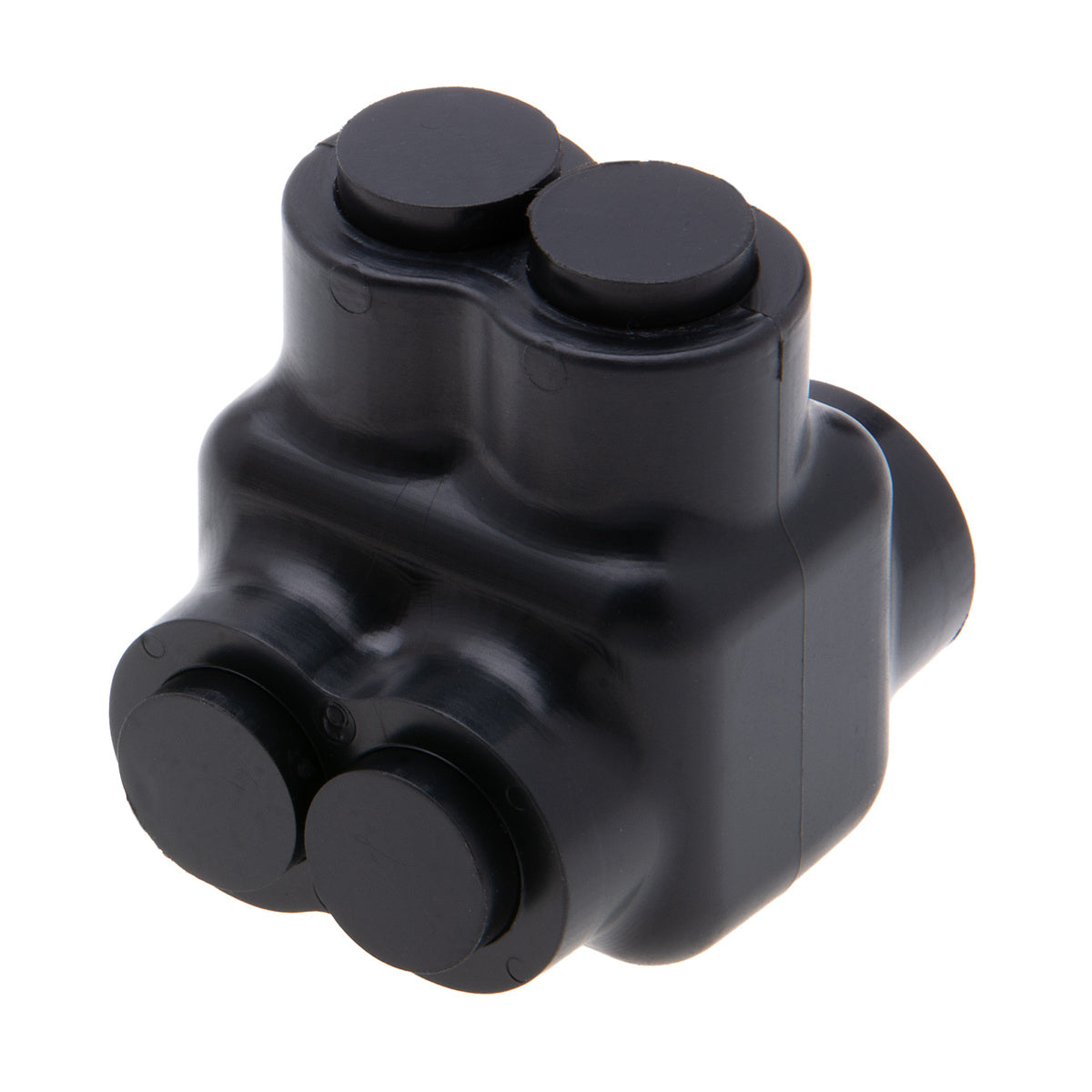 NSI Polaris IT-4 2-Port Black Multi-Tap Pre-Insulated Connector, 4 – 14 AWG - Edmondson Supply