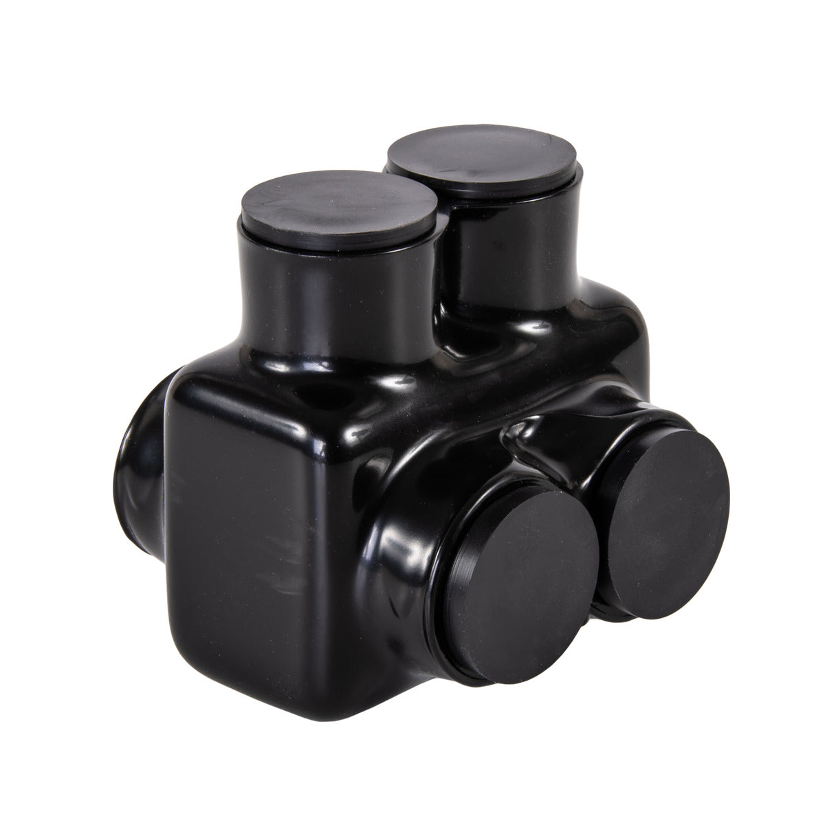 NSI Polaris IT-500 2-Port Black Multi-Tap Pre-Insulated Connector, 500 MCM – 4 AWG - Edmondson Supply
