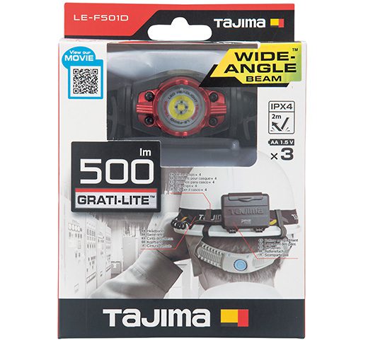 Tajima LE-F501D GRATI-LITE™ F Series Wide-Angle Beam Headlamp - Edmondson Supply