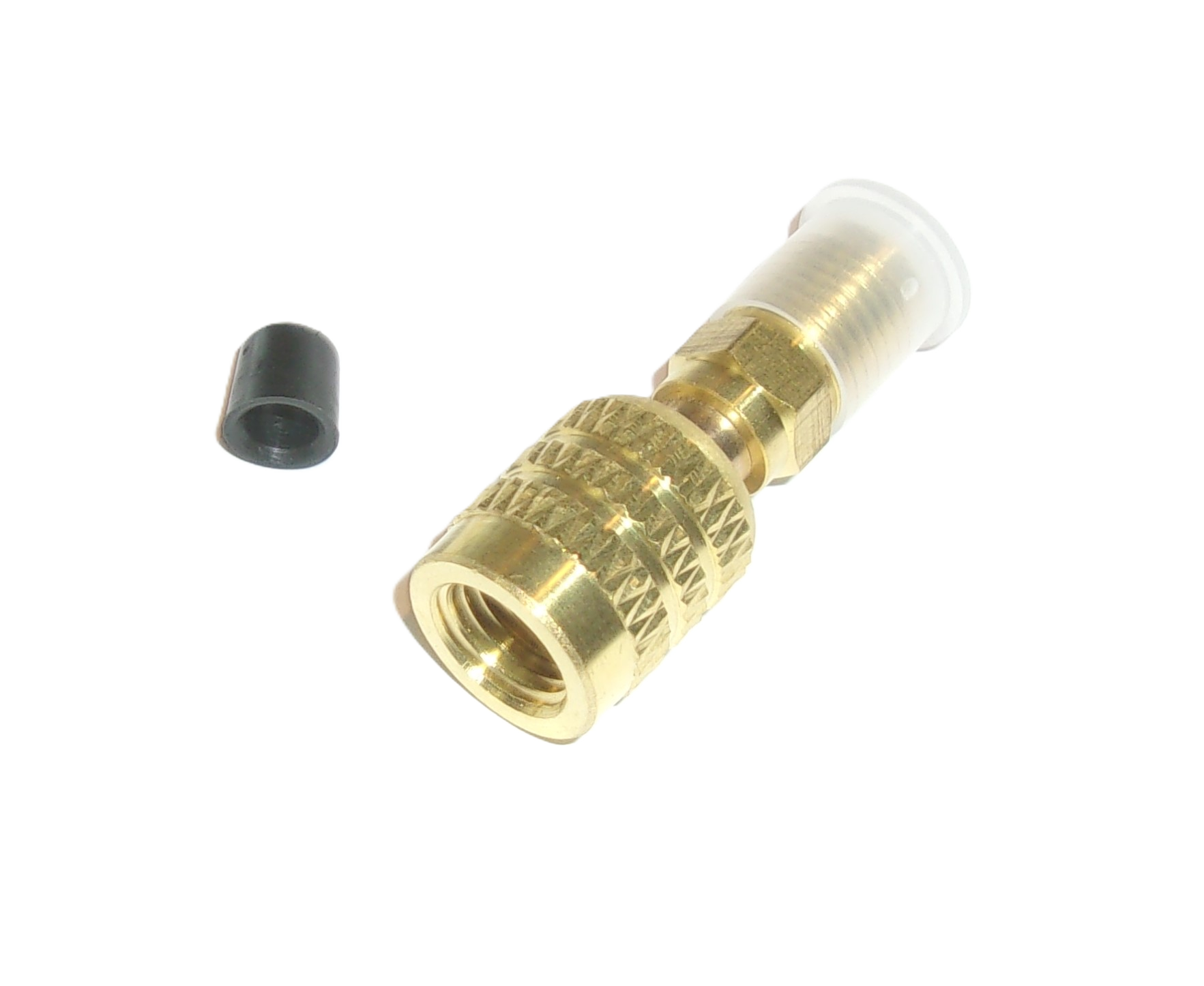 MA-Line MA-A2L-STR Straight Brass Adaptor for A2L Refrigerant - Edmondson Supply