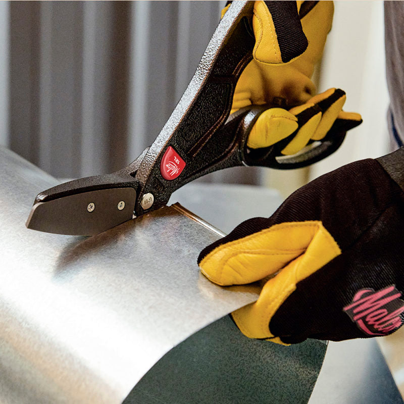Malco Tools MC12L Andy™ Offset Aluminum Handled Snips 12” - Edmondson Supply