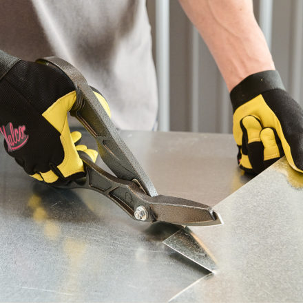 Malco Tools MC12L Andy™ Offset Aluminum Handled Snips 12” - Edmondson Supply