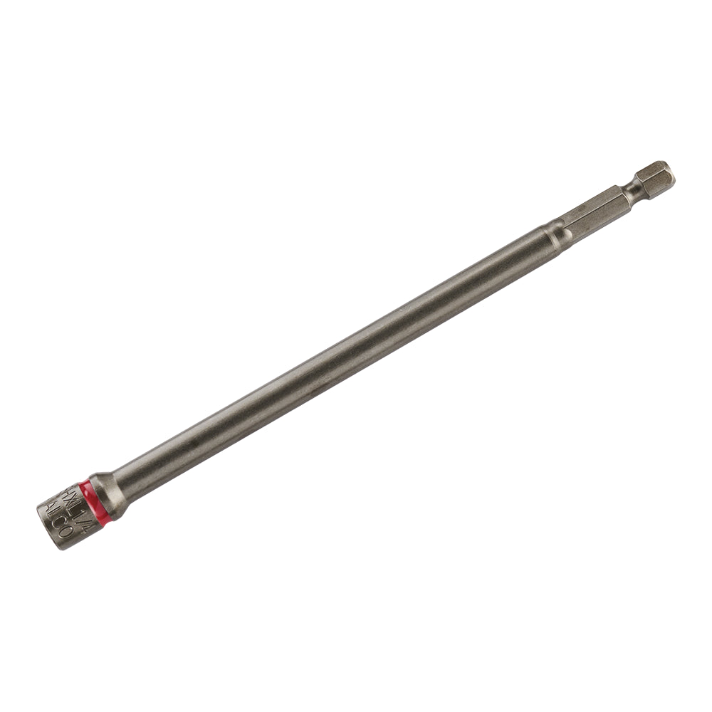 Malco Tools MSHXL14 1/4" Extra Long Magnetic Hex Chuck Driver - 6" Long - Edmondson Supply