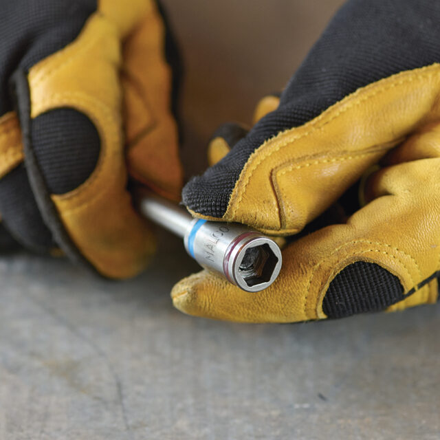 Malco Tools MSHXLC3 Malco C-RHEX® Cleanable – Reversible – Magnetic Hex Driver – 3/8″ & 7/16″ socket with 6″ shaft length - Edmondson Supply