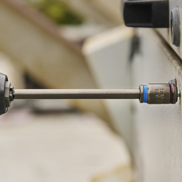 Malco Tools MSHXLC3 Malco C-RHEX® Cleanable – Reversible – Magnetic Hex Driver – 3/8″ & 7/16″ socket with 6″ shaft length - Edmondson Supply