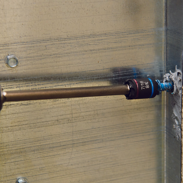 Malco Tools MSHXLCST3 Malco C-RHEX® Sawtooth Cleanable – Reversible – Magnetic Hex Driver (3/8″ & 7/16″) – 6” Shaft Length - Edmondson Supply