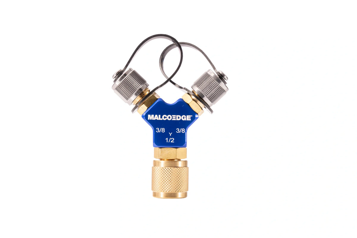 Malco Tools HFY12 MalcoEdge™ Hi-Flow Y Branch 1/2″ x 3/8″ x 3/8″ - Edmondson Supply