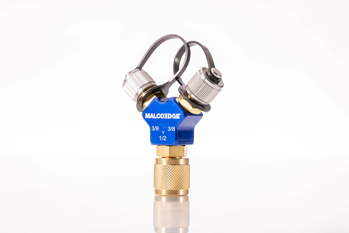 Malco Tools HFY12 MalcoEdge™ Hi-Flow Y Branch 1/2″ x 3/8″ x 3/8″ - Edmondson Supply