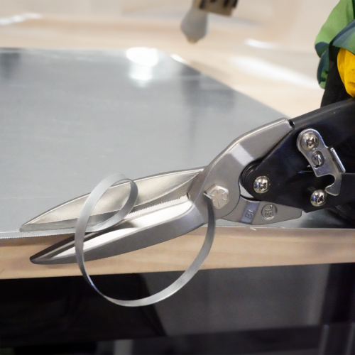 Malco Tools AV33 Malco Long Cut AVs® Metal Cutting Snip – Combo (Straight, Left & Right Cuts) – 3″ Cut Length – Yellow Grip - Edmondson Supply