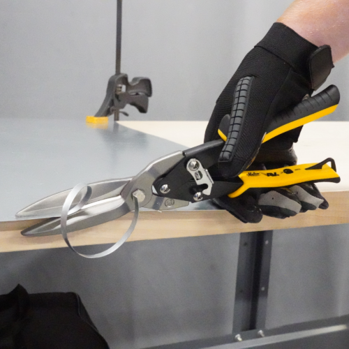 Malco Tools AV33 Malco Long Cut AVs® Metal Cutting Snip – Combo (Straight, Left & Right Cuts) – 3″ Cut Length – Yellow Grip - Edmondson Supply